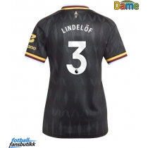 Aston Villa Victor Lindelof #3 Bortedrakt Dame 2026-27 Kortermet